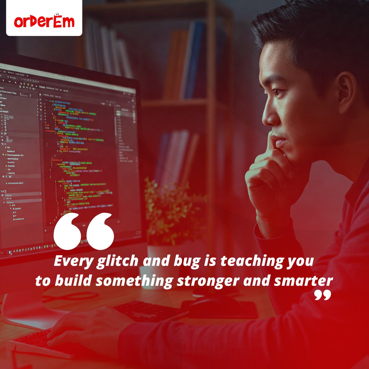 OrderEmApp's tweet image. 🐞 Every glitch and bug is a lesson in disguise. 💡

Every challenge you fix makes your business stronger, smarter, and more resilient. Keep building, keep improving! 🚀

What’s the biggest lesson a setback has taught you? Share below! ⬇️