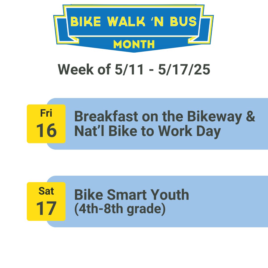 It's the most wonderful time of the year - Bike, Walk, and Bus month! Registration is open now! See the full schedule at LexBikeWalkBus.org - we've got activities for all ages!