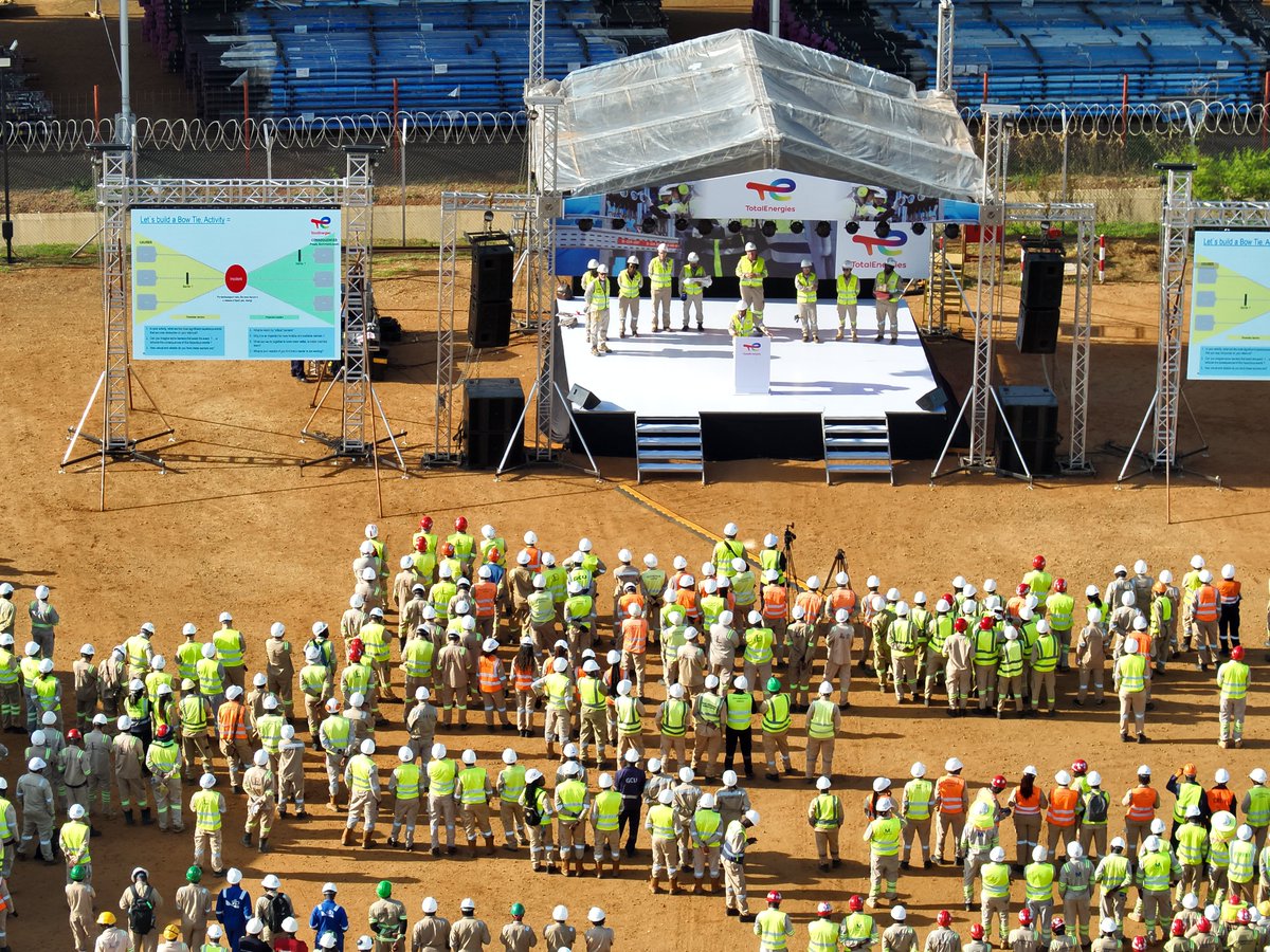 TotalEnergies Uganda (@totalenergiesug) on Twitter photo Across five locations in Kampala, Buliisa, and Nwoya, <a href="/TotalEnergiesUG/">TotalEnergies Uganda</a> today commemorated #WorldDayForSafety, together with the global community.
This annual event is an important opportunity for the Company to reflect on the critical importance of workplace safety. The goal is Across five locations in Kampala, Buliisa, and Nwoya, <a href="/TotalEnergiesUG/">TotalEnergies Uganda</a> today commemorated #WorldDayForSafety, together with the global community.
This annual event is an important opportunity for the Company to reflect on the critical importance of workplace safety. The goal is