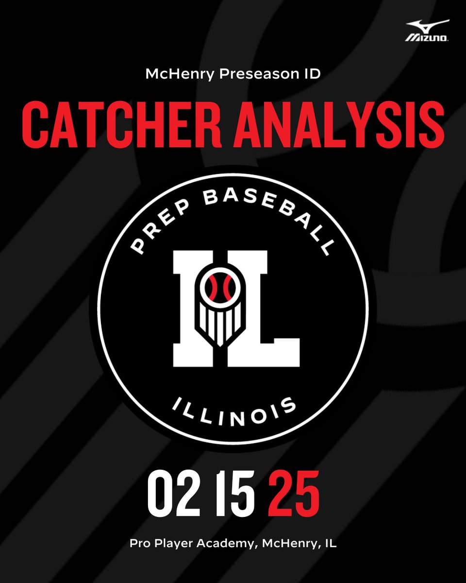 𝐌𝐜𝐇𝐞𝐧𝐫𝐲 𝐏𝐫𝐞𝐬𝐞𝐚𝐬𝐨𝐧 𝐈𝐃: 𝐂𝐚𝐭𝐜𝐡𝐞𝐫 𝐀𝐧𝐚𝐥𝐲𝐬𝐢𝐬 🔍

+ Scouting reports on every single catcher from the McHenry Preseason ID, held on Saturday, February 15th. 

🔗: loom.ly/UAvBXy8