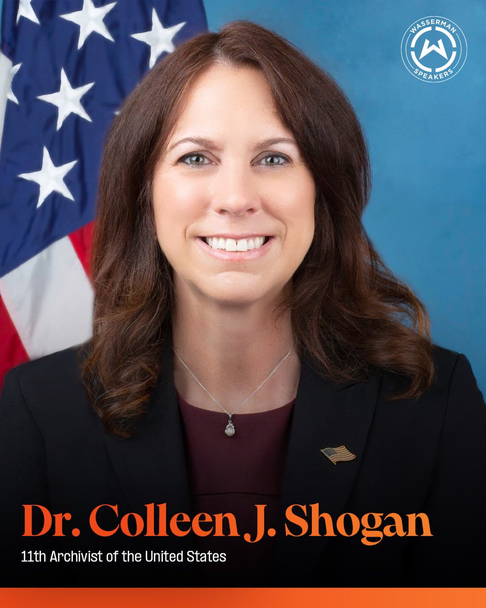 Dr. Colleen J. Shogan is now available for speaking engagements through Wasserman Speakers.

A trailblazing leader in American public service, Dr. Shogan served as the 11th Archivist of the United States, the first woman in American history appointed by the President and