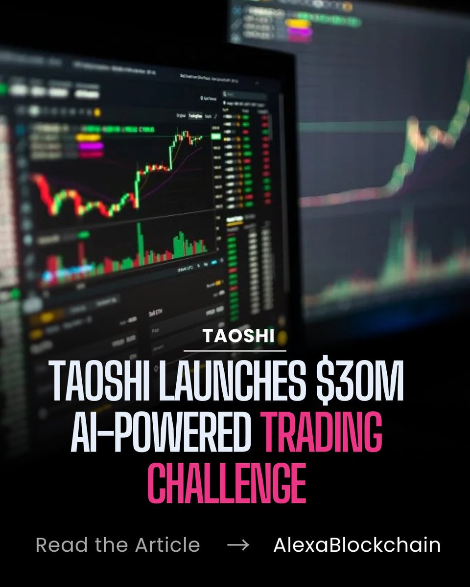$30M in rewards. One decentralized AI-powered trading challenge.

Our client Taoshi is featured in <a href="/AlexaBlockchain/">AlexaBlockchain</a> for launching the world’s largest trading signal competition, built on <a href="/bittensorai/">Bittensor.ai</a> infrastructure.

📍 Read more: alexablockchain.com/taoshi-launche…

#Taoshi #AITrading #DeFi