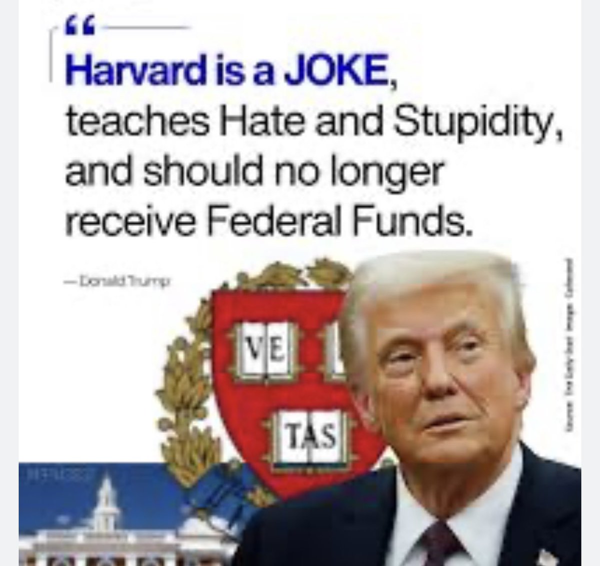 Po raz kolejny Trump atakuje najlepszy 🇺🇸 uniwersytet Harvard. Zabiera 2 mld USD. Niesamowite jak drażni go wiedza, nauka🧬🧪 niezależność akademicka. Potem książki na stos? Tym większa rola szkół i nauki w cywilizowanym świecie, w 🇪🇺. Na naszych oczach zmieniają się bieguny 🌎.