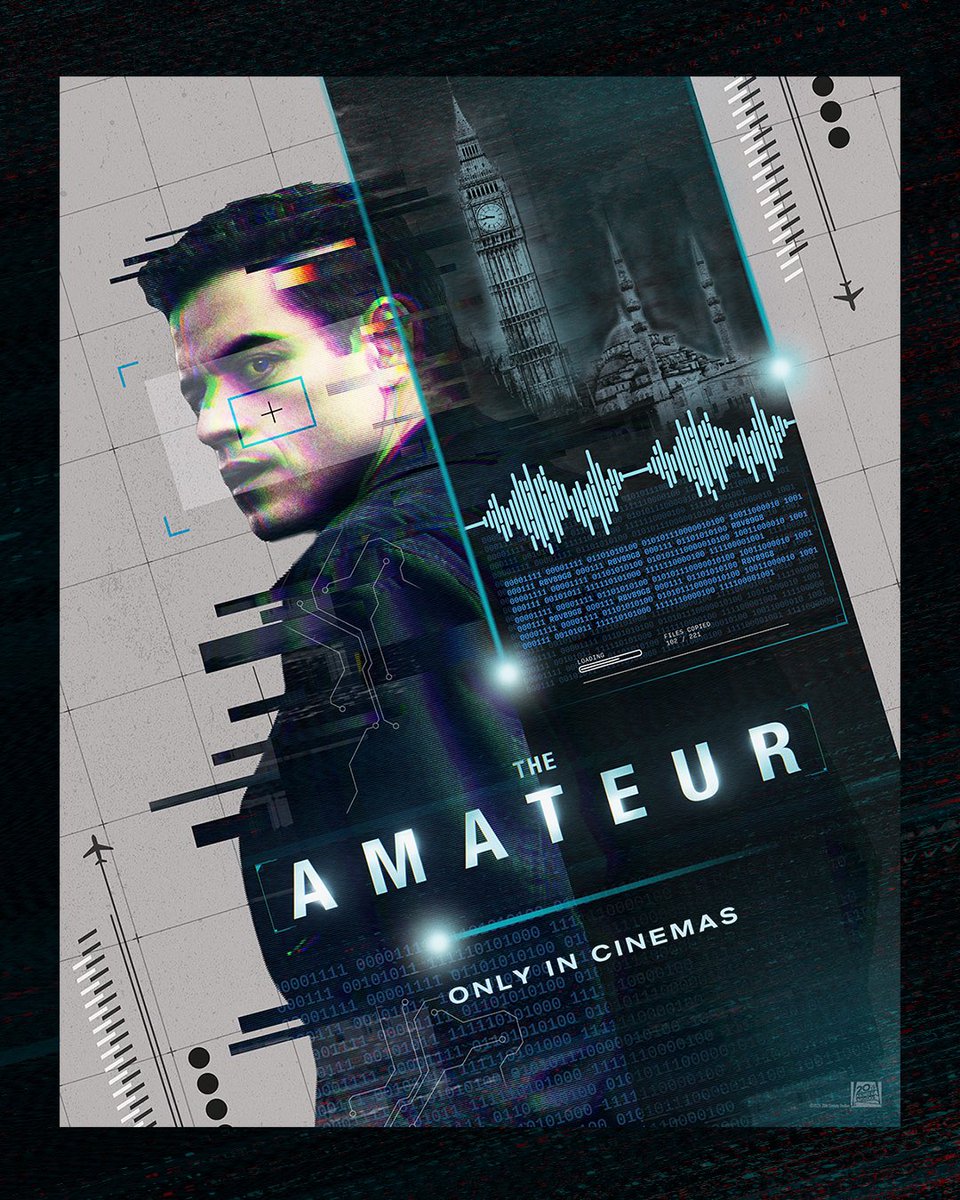Rob_Watts_82's tweet image. 🚨NEW WORK! 🚨
My first commissioned poster.
For @20thCenturyUK
For new spy espionage thriller #TheAmateur
In cinemas now.
#RamiMalek #LawrenceFishburn #AlternativeFilmPoster #FilmPoster #20thCenturyStudios #Film #Spy #MoviePoster #DigitalArtist