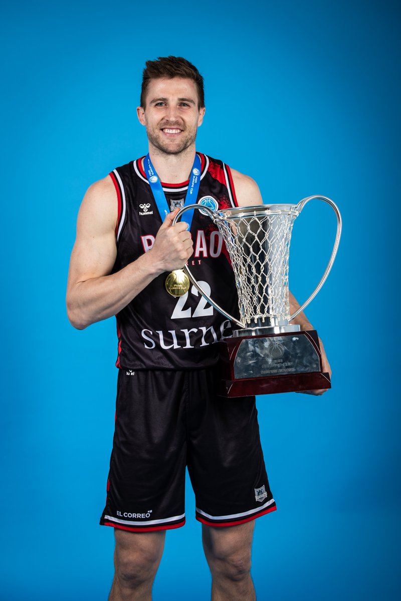 The Captain. 🫡

<a href="/xavirabaseda22/">Xavi Rabaseda</a> is a #FIBAEuropeCup CHAMPION. 🏆