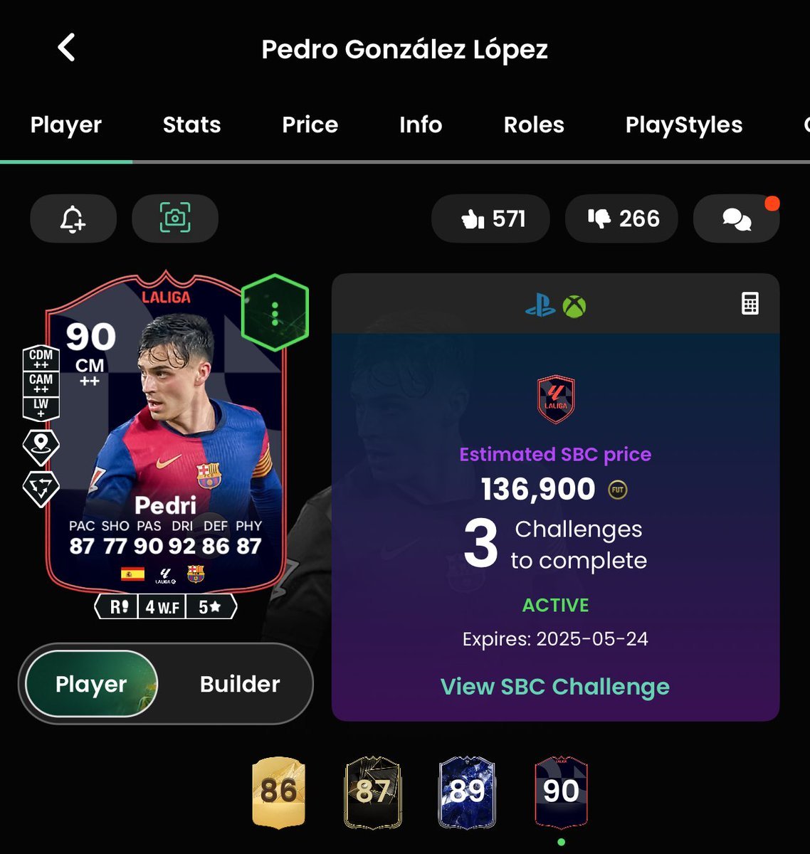 6pm content  

• Daily login Obj 
• Marquee Matchups 
• ST evolution
• POTM Pedri