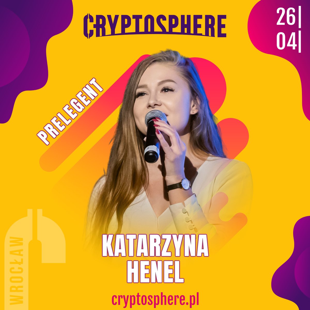 CryptoSphere (@cryptospherepl) on Twitter photo 📢 Przedstawiamy Wam kolejną prelegentkę #CryptoSphere 😍
🎤 Katarzyna Henel <a href="/henelowa/">henelowa 🦩</a> weźmie udział w debacie:
"Memcoiny kontra AI – który trend przetrwa?"
Do zobaczenia już w tą sobotę we Wrocławiu🔥
🎟️ Bilety znajdziesz na cryptosphere.pl
Pamiętaj o kodzie: CS5 📢 Przedstawiamy Wam kolejną prelegentkę #CryptoSphere 😍
🎤 Katarzyna Henel <a href="/henelowa/">henelowa 🦩</a> weźmie udział w debacie:
"Memcoiny kontra AI – który trend przetrwa?"
Do zobaczenia już w tą sobotę we Wrocławiu🔥
🎟️ Bilety znajdziesz na cryptosphere.pl
Pamiętaj o kodzie: CS5