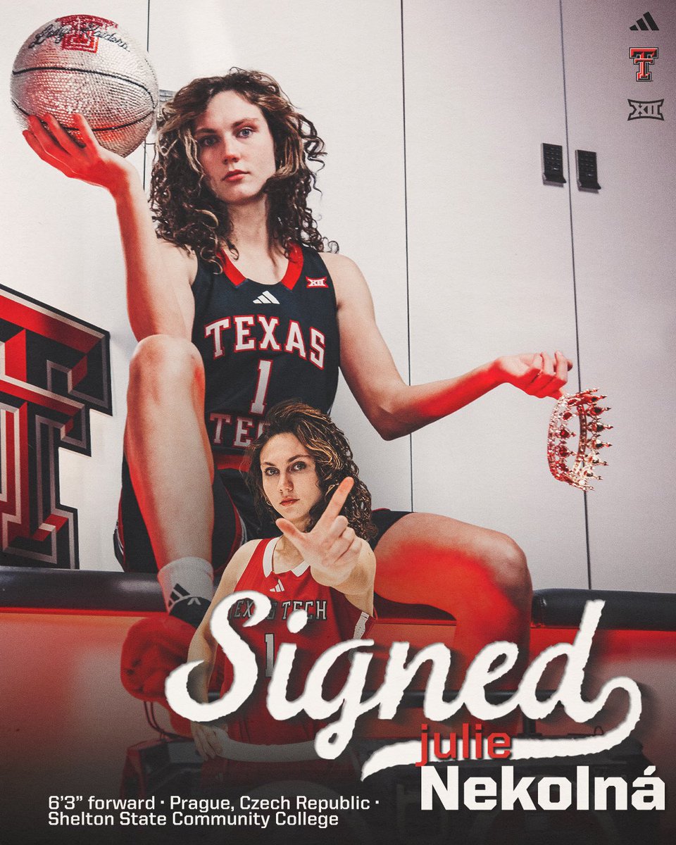 LadyRaiderWBB's tweet photo. Officially signed ✍️ 

Welcome to Lady Raider Nation, Julie!

🔗 https://t.co/I4vRErY0jW https://t.co/pqPK4QU7I4