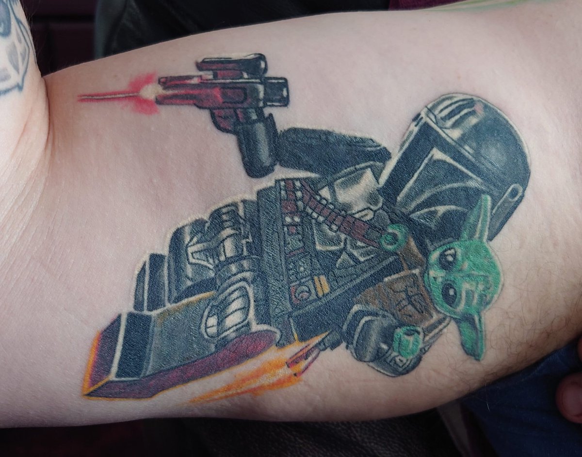 Loving my new Tattoo (although bit late as I had it done in February) 😃