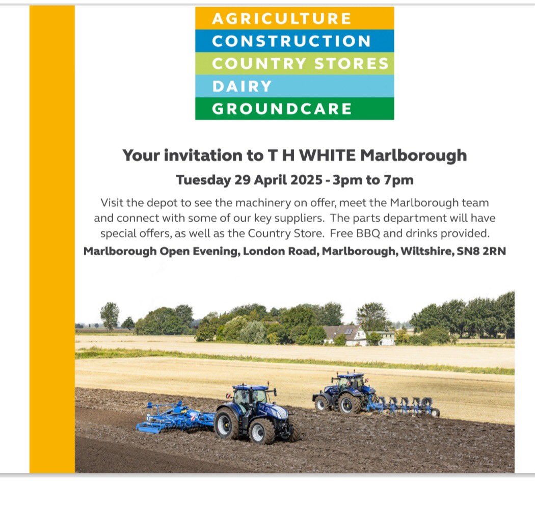 nexuschafer's tweet photo. We'll be in attendance at @ T H White's Marlborough Open day next Tuesday, along with our Interceptor Smart Sprayer! Please come along between 3 pm and 7 pm to find out how we're getting on in year 3 of this project!
#cropsprayers #chafermachinery #smartsprayer https://t.co/9J54JmR8Mp