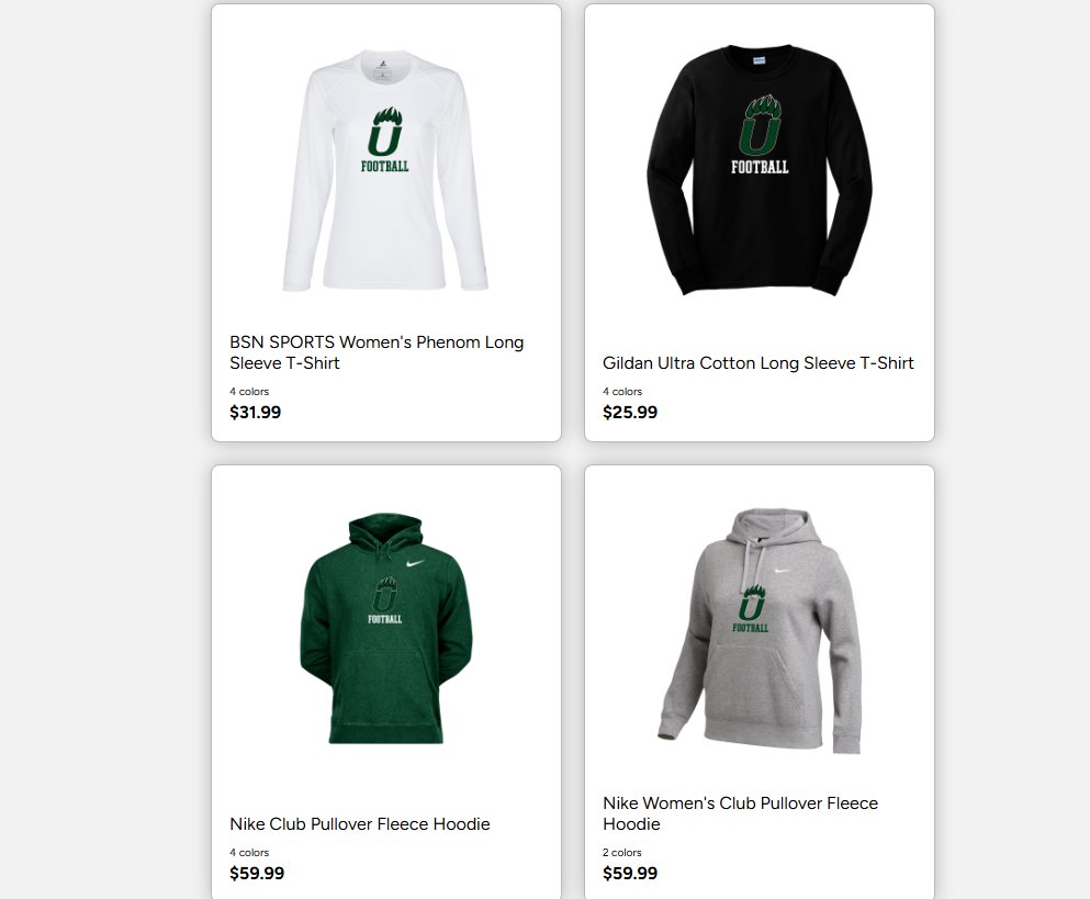 Adams State Football (@asugrizzliesfb) on Twitter photo Excited to announce Our team store is up until May 5. Get your Grizzly gear while you can and get ready for the season!
<a href="/ASUGrizzlies/">Adams State Grizzlies</a>
#WeUsOur #GoGrizz
bsnteamsports.com/shop/Qox53KeLT5 Excited to announce Our team store is up until May 5. Get your Grizzly gear while you can and get ready for the season!
<a href="/ASUGrizzlies/">Adams State Grizzlies</a>
#WeUsOur #GoGrizz
bsnteamsports.com/shop/Qox53KeLT5