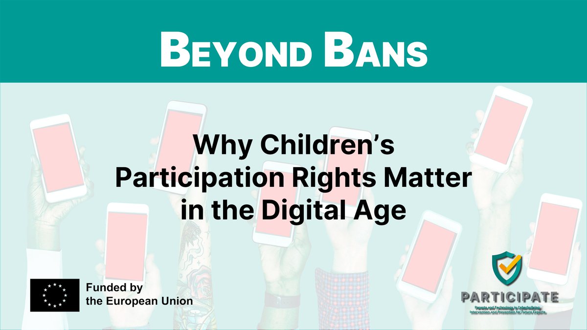 Fear won't keep them safe.  Empower young digital citizens today! 🌍📷

msca-participate.eu/childrens-part…

#MSCAParticipate