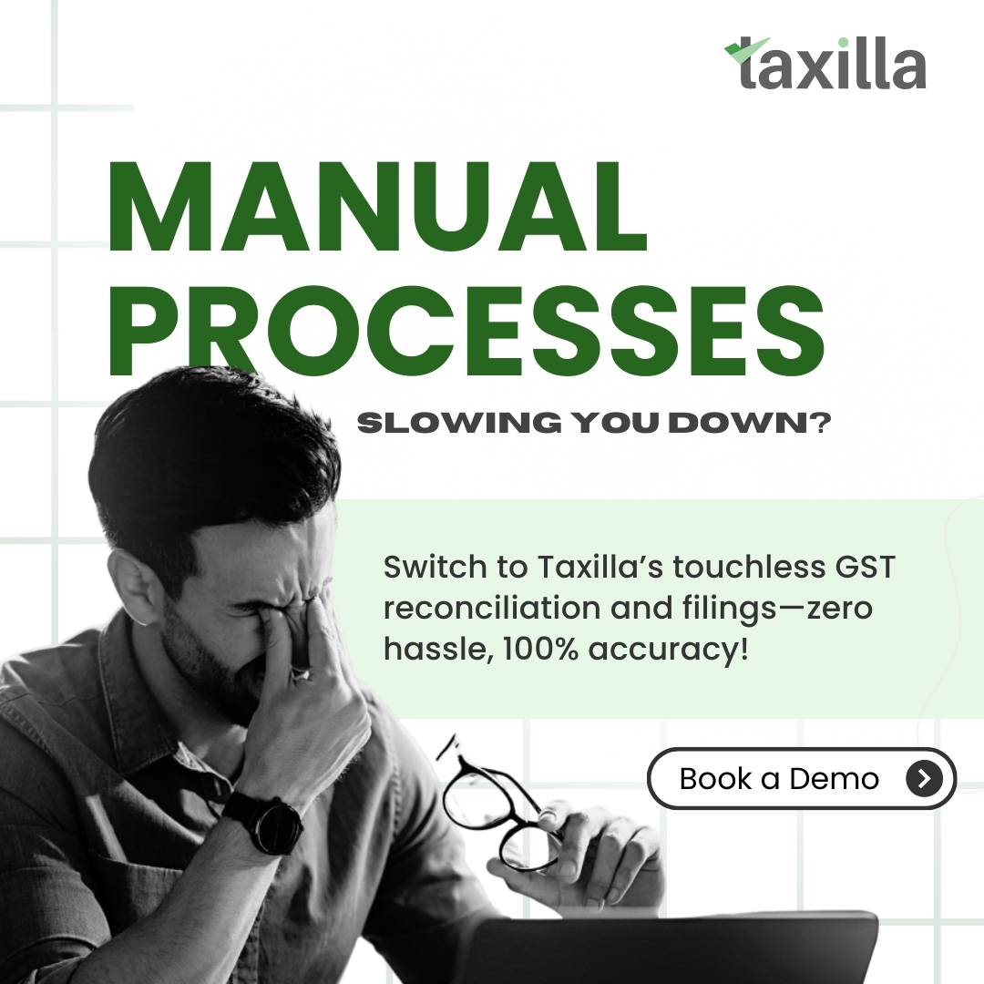 TaxillaInc's tweet photo. Make complex GST workflows simple, accurate & automated.
π‘ Automate reconciliation
βοΈ Eliminate errors & delays
π Real-time compliance tracking
π Seamless ERP integration
π Book a demo: https://t.co/EKEHKXJ06X
#Taxilla #TouchlessGST #GSTReconciliation #FinanceAutomation https://t.co/Zjz4h7P6ZR
