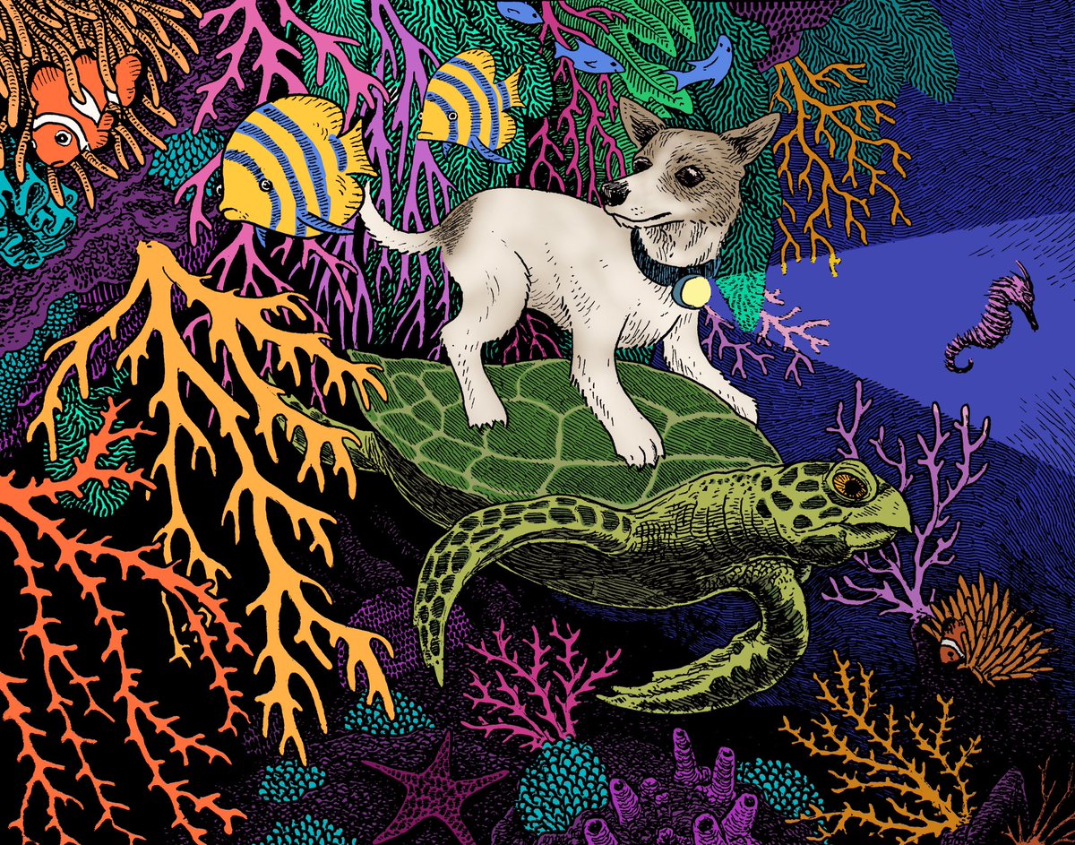 Pet portrait commissions. If you want me to draw your furry friend email or dm me for a quote.