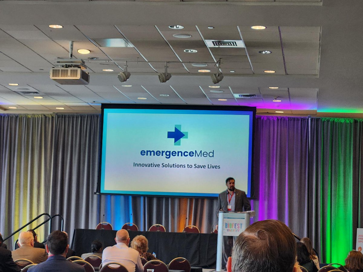 MDI_Lab's tweet image. Exciting day at #BioFestInvest yesterday! Our PI and sister-company @EmergenceMed pitched their innovation to investors from across the nation. Grateful for the opportunity to showcase our work and connect with the biomedical community in San Antonio! #MedTech #Innovation