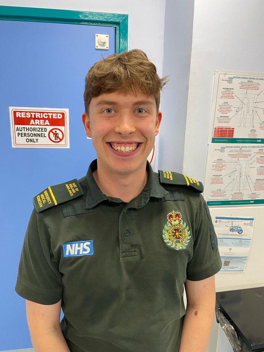 🚑 We're so proud to see Luke, one of our former volunteers, fulfilling his dream of becoming a paramedic! 🌟 Your dedication and compassion have always shone through — congratulations, Luke! 👏💙 #FromVolunteerToHero
