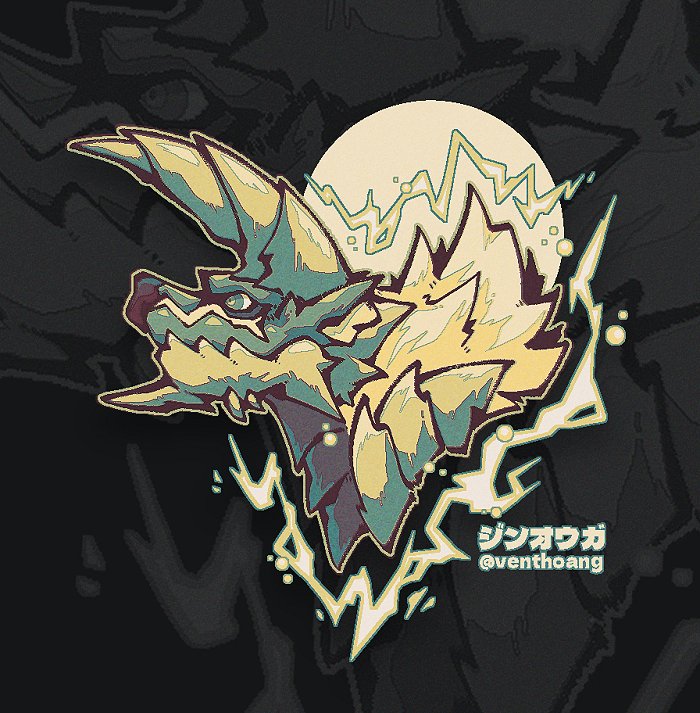 VentHoang's tweet photo. Zinogre ジンオウガ
#Jinouga #Zinogre #MHP3rd #MHW #MHR #MHRise #MonsterHunter #Capcom #MonsterHunterPortable3rd #モンスターハンター #CSP #ClipStudioPaint #NoAI https://t.co/FSCncvZH3A