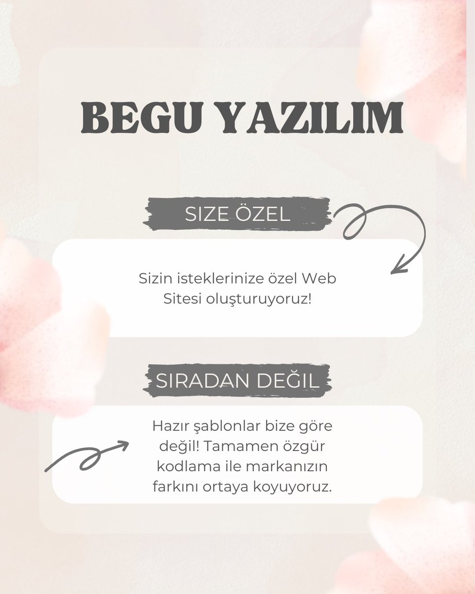🤝 Görünürlüğünüzü artırmak, müşterilerinize ulaşmak ve işinizi ileriye taşımak için güçlü bir web sitesiyle başlayalım; tüm süreci birlikte planlayalım.