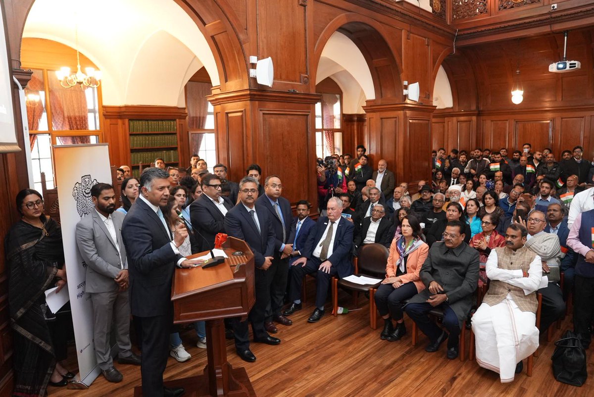 India in the UK (@hci_london) on Twitter photo <a href="/HCI_London/">India in the UK</a> held a solemn commemorative ceremony in memory of those killed in the #PahalgamTerroristAttack and in solidarity with the spirit of India.
UK Minister <a href="/CatherineWest1/">Catherine West</a>, MoS <a href="/Murugan_MoS/">Dr.L.Murugan</a>, MPs <a href="/BobBlackman/">Bob Blackman</a> & <a href="/KanishkaNarayan/">Kanishka Narayan MP</a>, Members of <a href="/UKHouseofLords/">House of Lords</a> <a href="/Baroness_Verma/">Sandy Verma</a>, <a href="/HCI_London/">India in the UK</a> held a solemn commemorative ceremony in memory of those killed in the #PahalgamTerroristAttack and in solidarity with the spirit of India.
UK Minister <a href="/CatherineWest1/">Catherine West</a>, MoS <a href="/Murugan_MoS/">Dr.L.Murugan</a>, MPs <a href="/BobBlackman/">Bob Blackman</a> & <a href="/KanishkaNarayan/">Kanishka Narayan MP</a>, Members of <a href="/UKHouseofLords/">House of Lords</a> <a href="/Baroness_Verma/">Sandy Verma</a>,