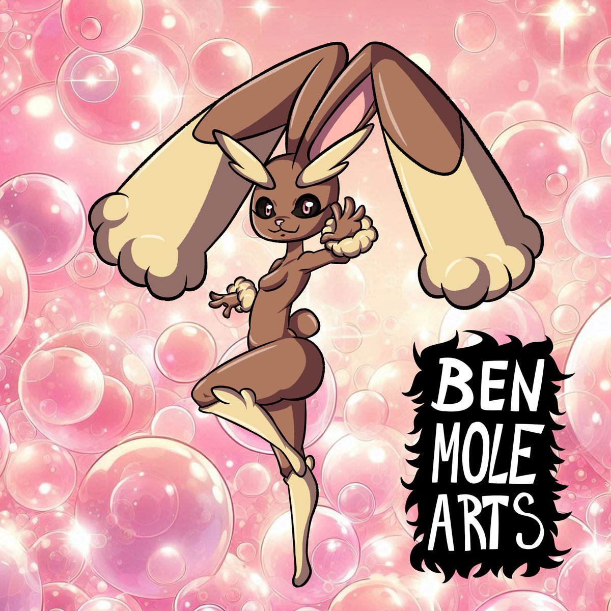 BenmoleArts's tweet photo. Lopunny is bringing sparkle and sass to the stage! ✨💖 With a bubble-pink backdrop and fierce energy, she’s ready to shine.
#Lopunny #PokemonFanArt #DigitalArt #AnthroVibes #FurryCommunity #BubbleAesthetic #PinkFantasy #CuteAndPowerful #ArtSpotlight #furry https://t.co/5HAZv79dkK