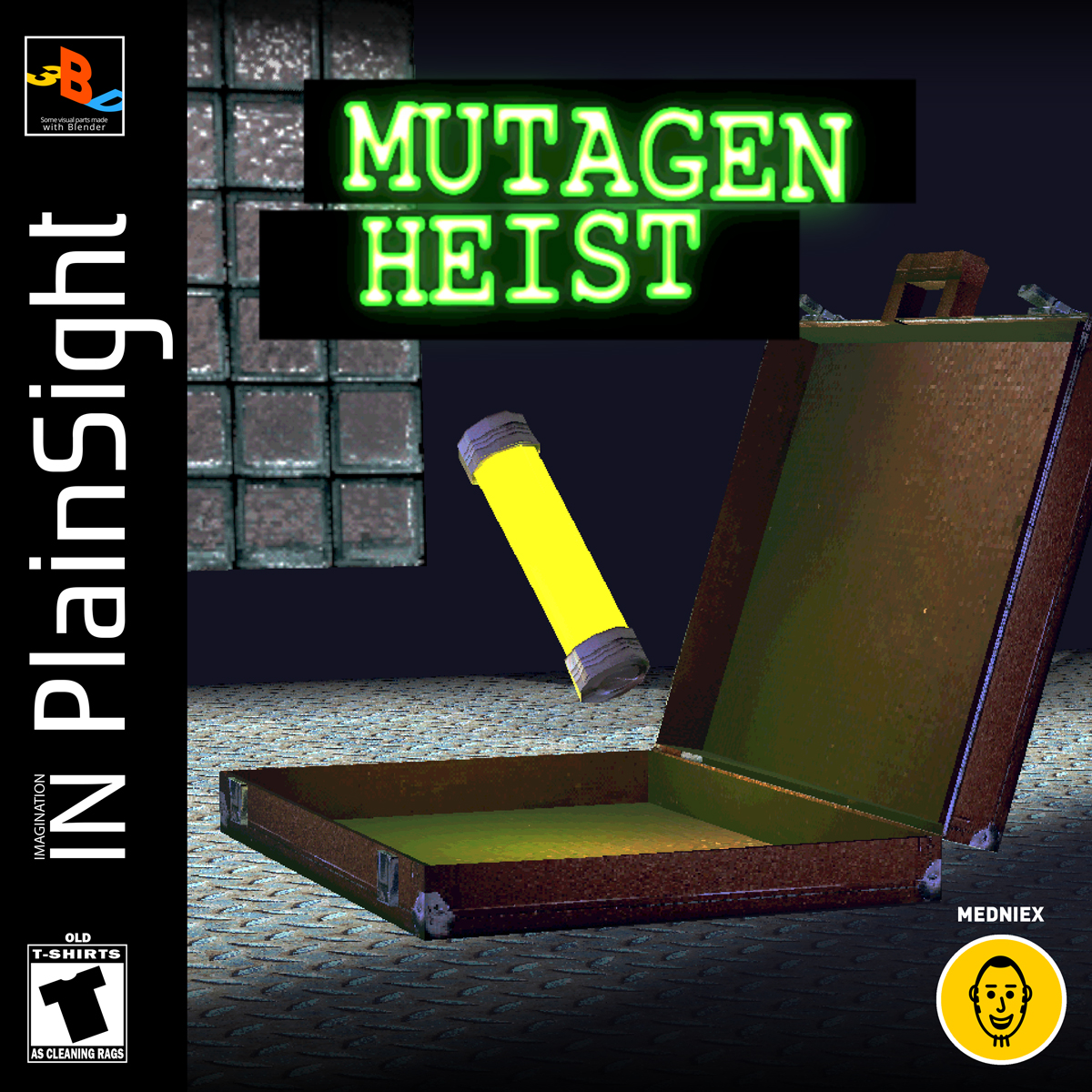 Medniex's tweet photo. Mutagen Heist is going to be released this Saturday on April 26 on all major music streaming services🧪 If you liked my previous track Coin-Oper8ed Battle Ride Arena you might enjoy this-one as well 🔥 Spotify pre-save: https://t.co/vGVC83t6Ub https://t.co/f973nt1hv2