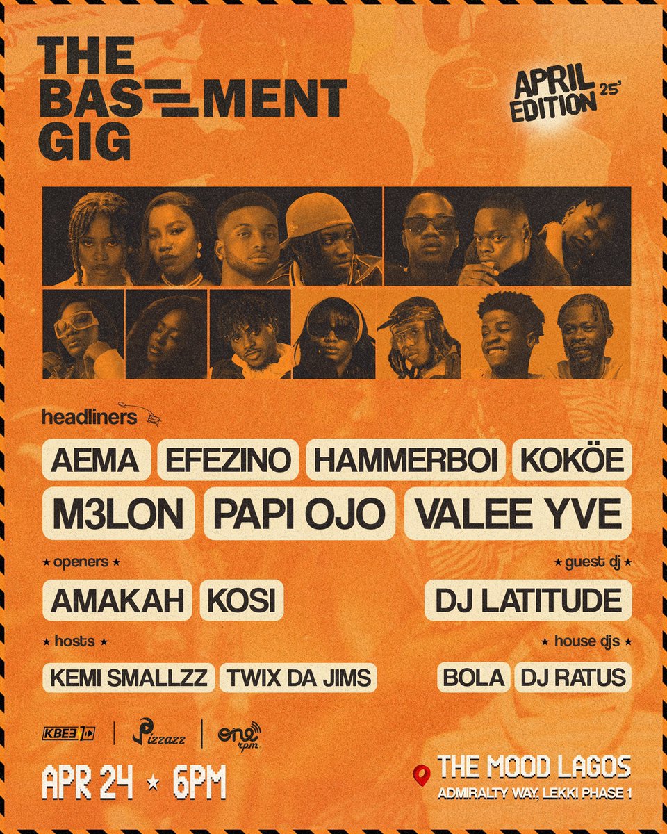 Efezino_Akpo's tweet photo. Come have fun with me tonight at @TheBasementGig ✌🏾 @ReDkAd #thebasementgig  https://t.co/6gMqKN7xyB https://t.co/nFFsJp7Irh