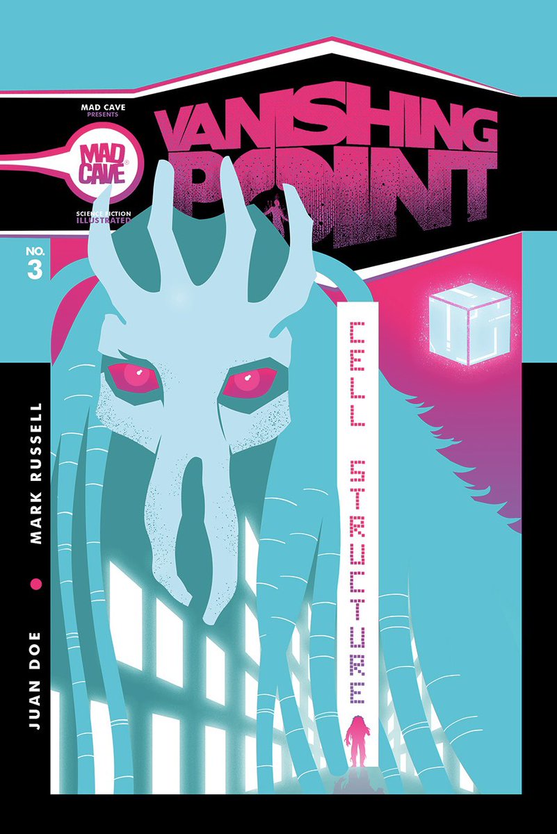 carlotazanahori's tweet image. Happy to show you my first cover for Vanishing Point! A series by @Manruss , Alberto Ponticelli, and Carlos M. Mangual , and edited by @MadCaveStudios !