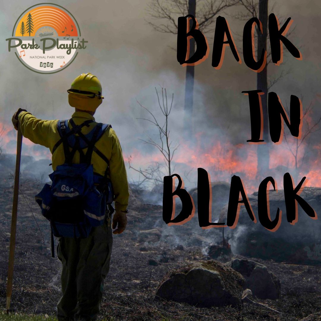 🎶 Cause I'm Back..Yes, I'm back! - ACDC and every wildland firefighter ready to get that #RxFire done! 👨‍🚒🔥
Firefighters know that one of the safest places to be during a fire is in the "black" which is created by the already burned vegetation.
