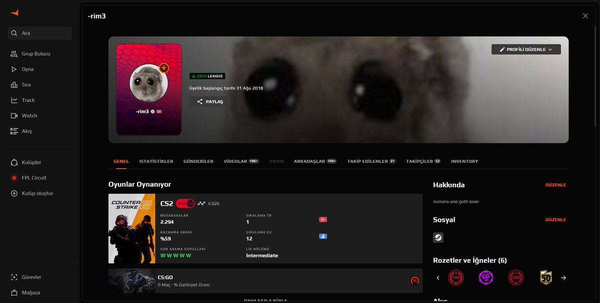 🇹🇷18y.o Hi! FPL <a href="/FACEITcs/">FACEIT CS2</a>