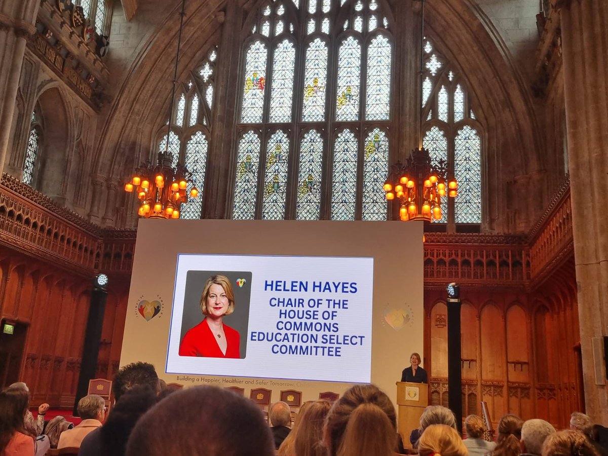 It was a privilege to speak at <a href="/FatimaWh1tbread/">Fatima Whitbread</a>’s #OneVoiceSummit this morning at the Guildhall

Congratulations Fatima on a brilliant &amp; inspiring two-day summit, making sure young people’s voices are heard &amp; bringing hundreds of people together to make a difference ⭐️