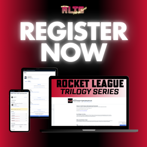 RLTrilogySeries's tweet image. 🔥 Ready to Run the Bracket?
🚨 Registration for Open Spring Circuit Tournament #2 closes at 5 PM EST on April 26
🎮 Tournament kicks off at 7 PM EST
Secure your spot 👇
bit.ly/rlts-season-4-…
#RocketLeague #RLTS #OpenCircuit