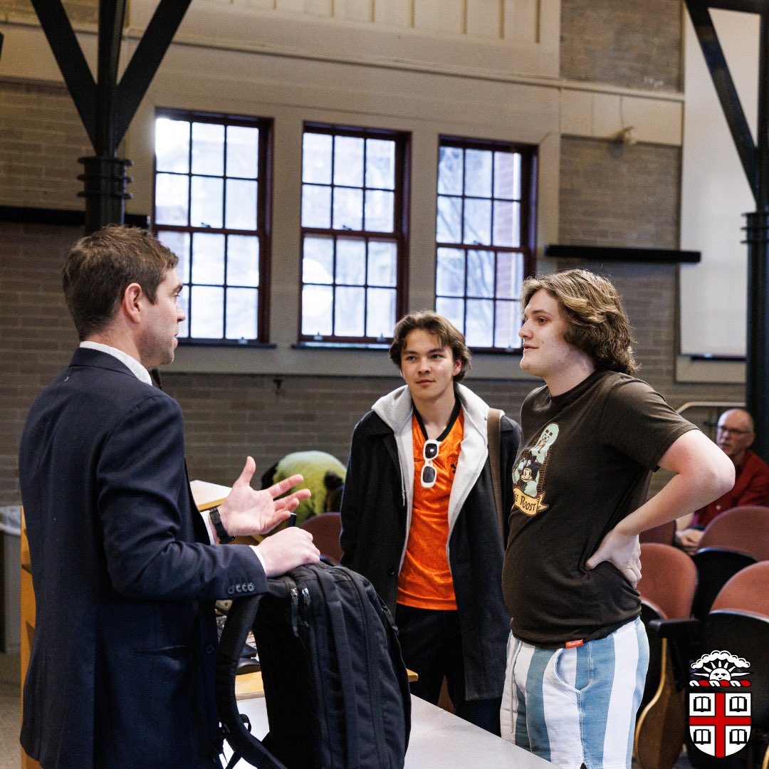 Connecting Brown University students with our distinguished guest speakers is a rewarding and valuable part of what we do!