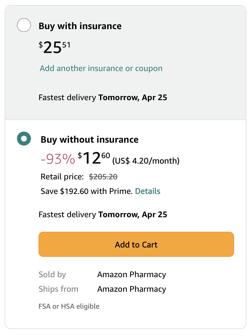 the american medical system is going great!