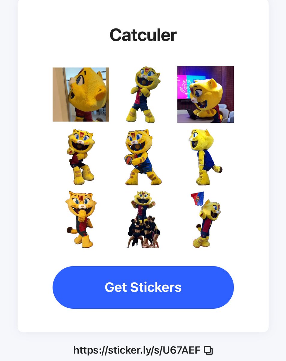 soc conscient que puc començar la pandèmia Cat, però... 💙❤️💛

sticker.ly/s/U67AEF