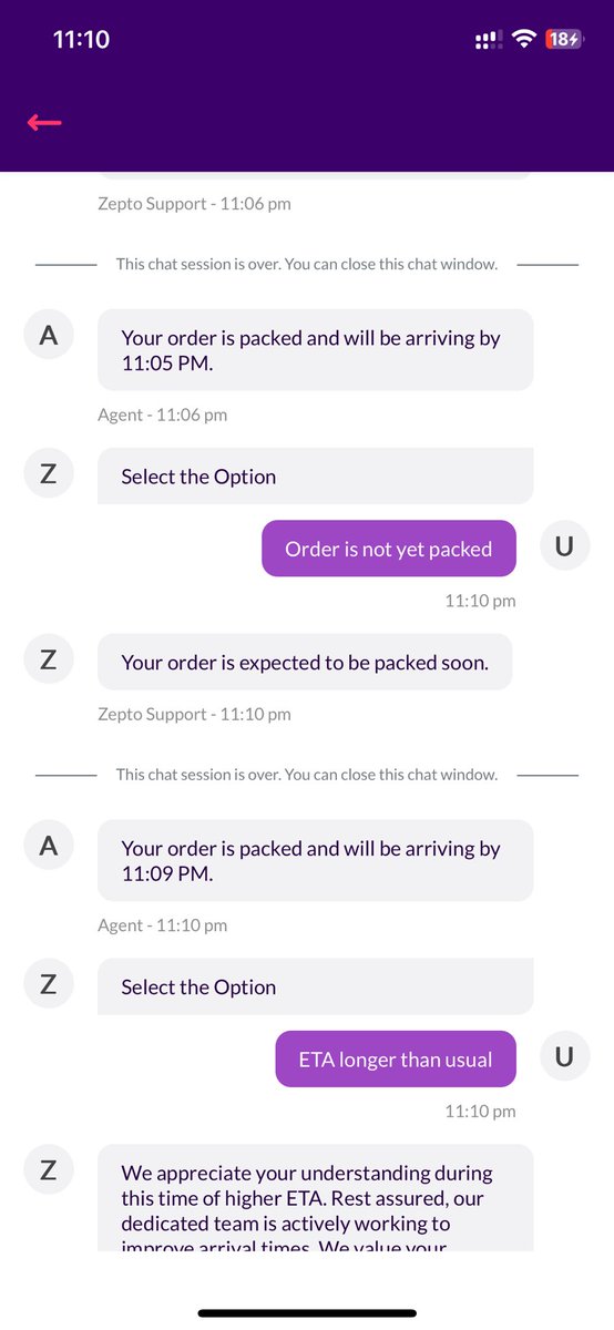 _utkarshism's tweet photo. @ZeptoNow what stupidity is this? Shame on your customer support

You have a fixated answer for everything. No way to contact customer support. https://t.co/8LZR4ZlhyA