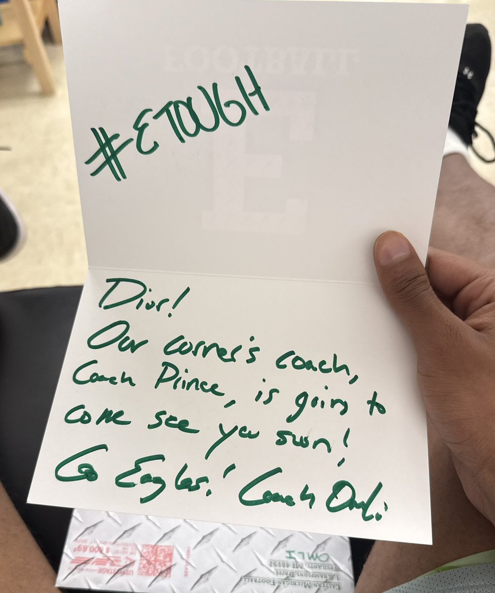 Dior BoydπΊπΈπ―π² (@thereald_boyd) on Twitter photo Appreciate all the love from the EMU Coaching Staff!! Go Eagles π¦
!!!
<a href="/CoachPrince7/">Munir Prince</a>
<a href="/_CoachMcCoy_/">Rico</a>
<a href="/CoachLusby/">Coach Lusby</a>
<a href="/BoHuntertrainer/">Bo Hunter</a>
<a href="/JUCOFFrenzy/">JUCO Football Frenzy</a> Appreciate all the love from the EMU Coaching Staff!! Go Eagles π¦
!!!
<a href="/CoachPrince7/">Munir Prince</a>
<a href="/_CoachMcCoy_/">Rico</a>
<a href="/CoachLusby/">Coach Lusby</a>
<a href="/BoHuntertrainer/">Bo Hunter</a>
<a href="/JUCOFFrenzy/">JUCO Football Frenzy</a>