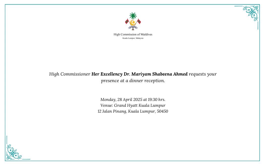 Maldivians living in Malaysia ready to protest at <a href="/GrandHyattKL/">GrandHyattKL</a> when <a href="/MMuizzu/">Dr Mohamed Muizzu</a> comes to meet the Maldivian Community in kl on 28th April 2025 19:30? <a href="/MDVinMalaysia/">Maldives in Malaysia</a> <a href="/HKurusee/">Hassan Kurusee</a> <a href="/RaajjeLeaks/">RaajjeLeaks </a>