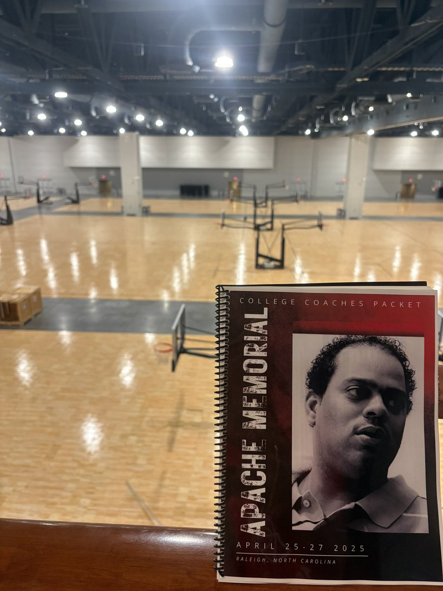 Excited to have all the teams and college coaches with us tomorrow at the Raleigh Convention Center as we remember our friend and Grassroots Pioneer Apache Paschall!!