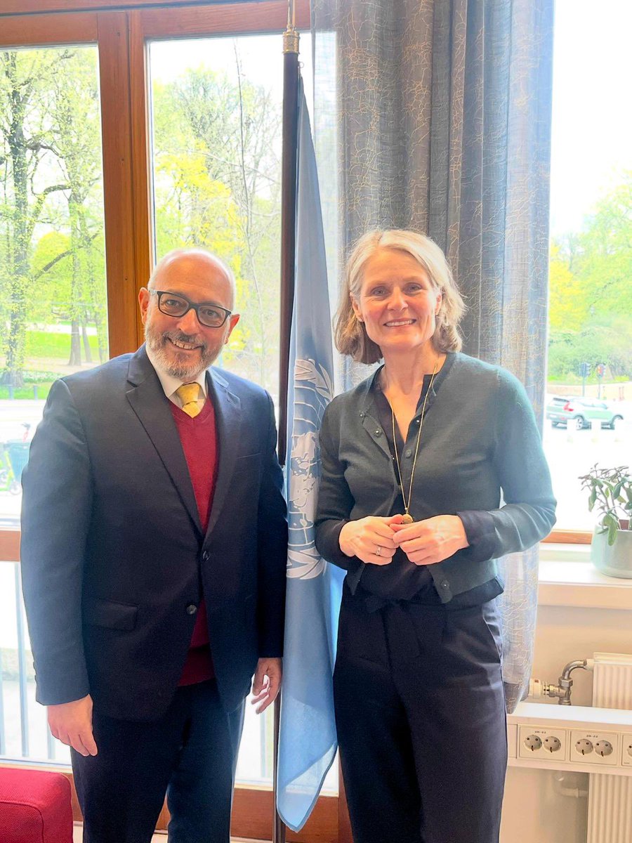 Marcos Athias Neto (@marcosathias) on Twitter photo Great meeting with Tine Mørch Smith, Director General for Multilateral Affairs & other colleagues <a href="/NorwayMFA/">Norway MFA</a>.
We discussed <a href="/UNDP/">UN Development</a>'s longstanding partnership with/ Norway🇳🇴 & our strategic role in shaping a stronger & efficient #UN system in the context of #UN80. Great meeting with Tine Mørch Smith, Director General for Multilateral Affairs & other colleagues <a href="/NorwayMFA/">Norway MFA</a>.
We discussed <a href="/UNDP/">UN Development</a>'s longstanding partnership with/ Norway🇳🇴 & our strategic role in shaping a stronger & efficient #UN system in the context of #UN80.