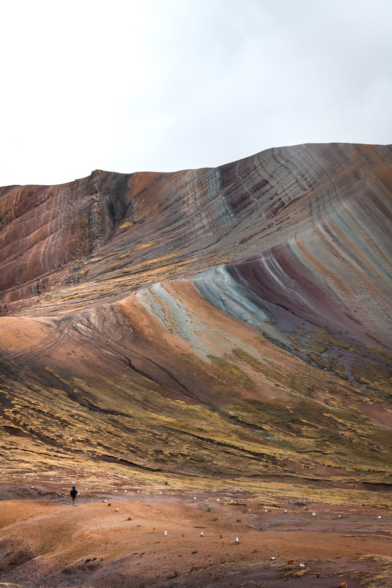 Amazing! 🇵🇪✨With its incredible biodiversity, #Peru is home to breathtaking landscapes worth experiencing at least once in a lifetime. Let’s discover some of its most stunning natural wonders here 👉 bit.ly/4lSG5Bp

📍Palccoyo mountain