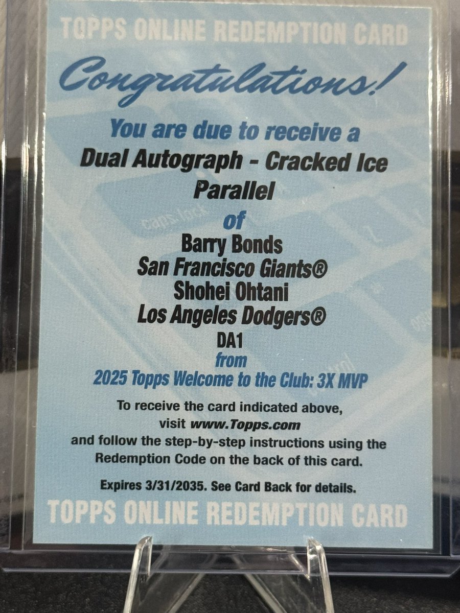 aaronosbron's tweet photo. @Topps https://t.co/HkUlXW4Svq