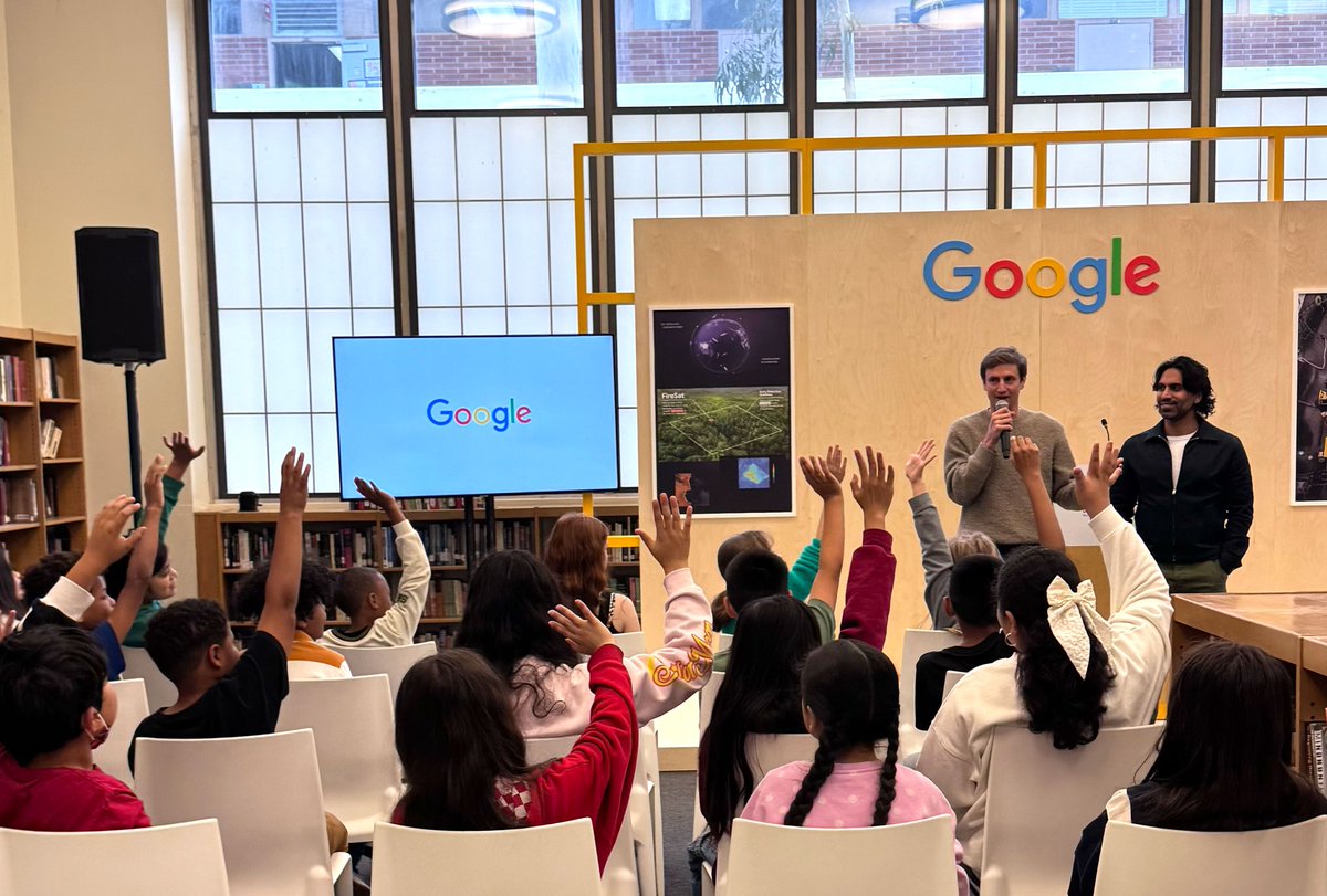 ColinandSamir's tweet photo. The wildfires in January changed everything for us, but so did the people who showed up

This week, we had the chance to show up for students who’ve been through it too. We got to hang out with computer science students to talk about navigating change and rebuilding after loss

Huge thanks to @Google and @YouTube for investing $3M in restoring tech and learning tools for schools affected by the California wildfires 🙌🏼🙌🏾