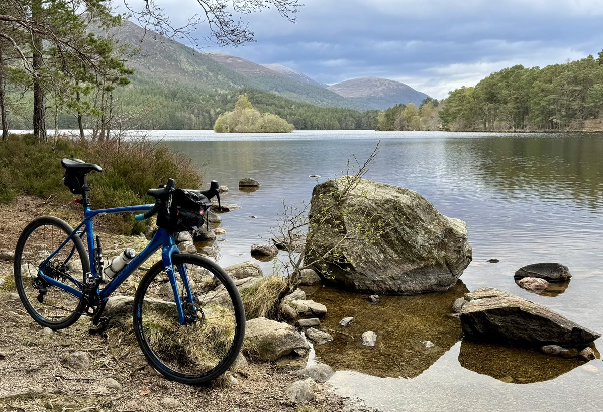 Took my gravel bike up to Glenmore 🏴󠁧󠁢󠁳󠁣󠁴󠁿 and enjoyed 2 rides on the forest tracks. Haven’t done these in years and thoroughly enjoyed it 👍