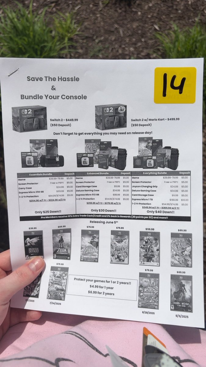 IRLdivinity's tweet image. It’s ight gang, i’m in line to preorder the switch 2