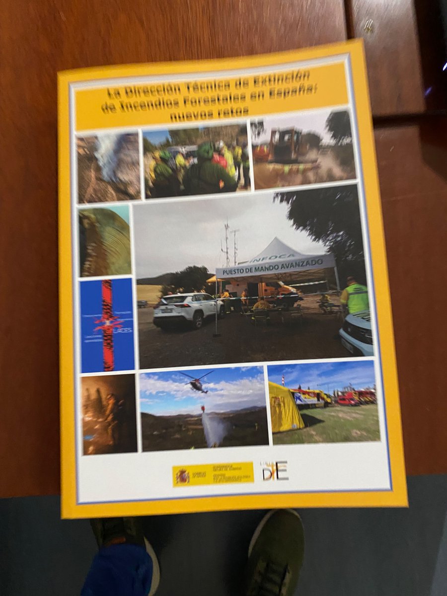 Qué gran trabajo han hecho <a href="/DM_Molina_T/">DomingoM Molina T</a> y <a href="/MirSabate/">Alberto Mir Sabate</a> con el libro sobre la Dirección Técnica de la Extinción, que hoy han presentado en Lérida