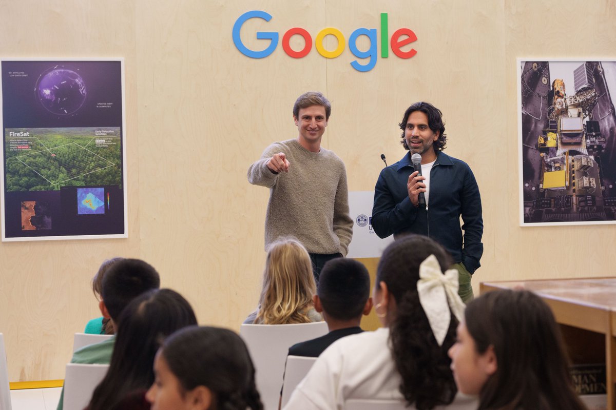 ColinandSamir's tweet photo. The wildfires in January changed everything for us, but so did the people who showed up

This week, we had the chance to show up for students who’ve been through it too. We got to hang out with computer science students to talk about navigating change and rebuilding after loss

Huge thanks to @Google and @YouTube for investing $3M in restoring tech and learning tools for schools affected by the California wildfires 🙌🏼🙌🏾