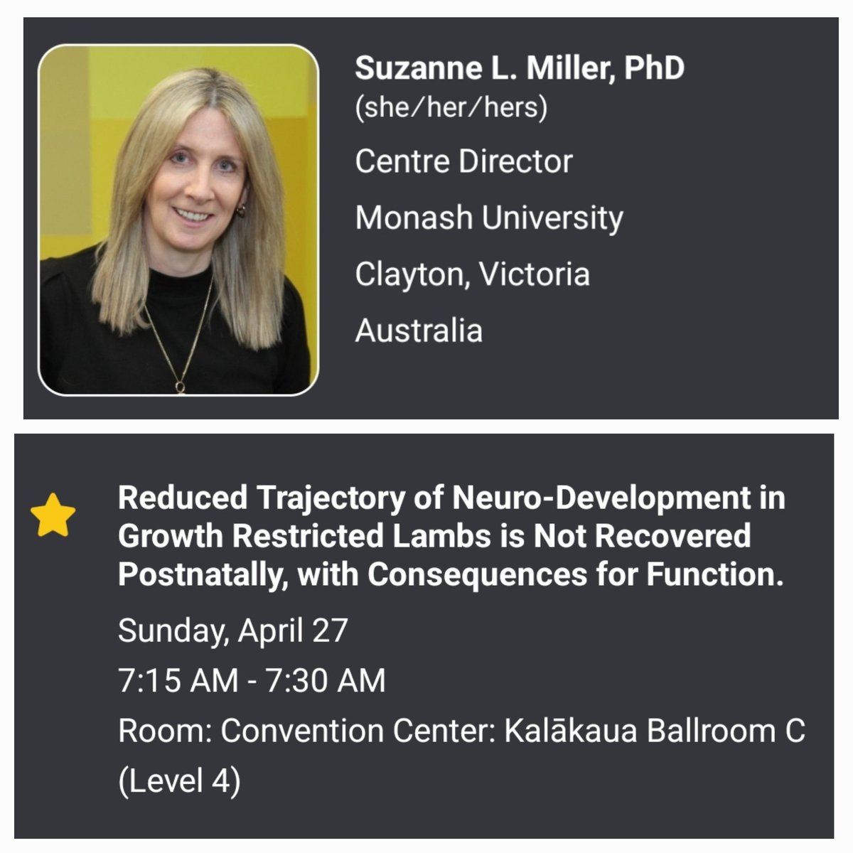 Atul Malhotra (@atul_monash) on Twitter photo Super Sunday <a href="/PASMeeting/">Pediatric Academic Societies</a> #PAS2025 for our team starts early with Dr Abdul Razak & Prof Suzie Miller presenting back to back abstracts from our preclinical work in perinatal brain injury <a href="/RitchieCentre/">The Ritchie Centre</a>.
Join us there! Super Sunday <a href="/PASMeeting/">Pediatric Academic Societies</a> #PAS2025 for our team starts early with Dr Abdul Razak & Prof Suzie Miller presenting back to back abstracts from our preclinical work in perinatal brain injury <a href="/RitchieCentre/">The Ritchie Centre</a>.
Join us there!