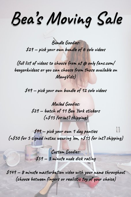 Watch Bea York's leaked NSFW photo on TwXstars