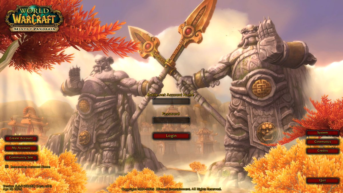 Mists of Pandaria Classic Beta