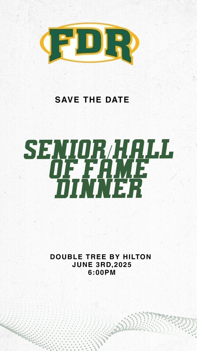 Senior Athletes and Families.  Save the Date! More info coming soon!